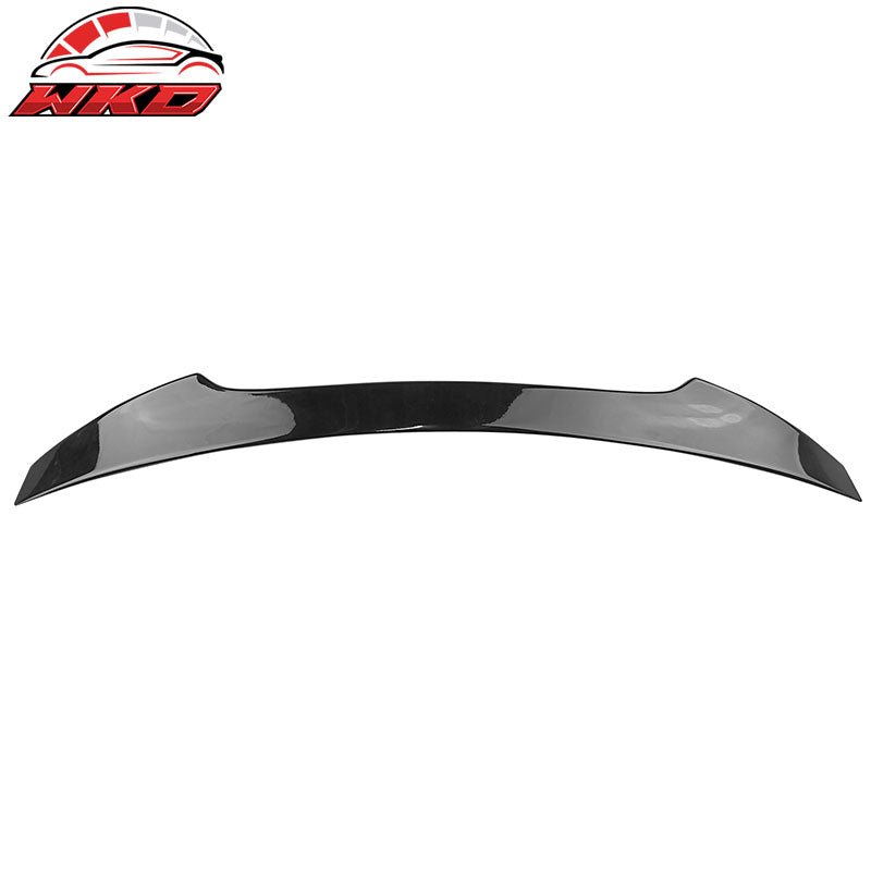 Fits 17-21 Honda Civic 10th Gen Hatchback V Style Gloss Black Rear Trunk Spoiler