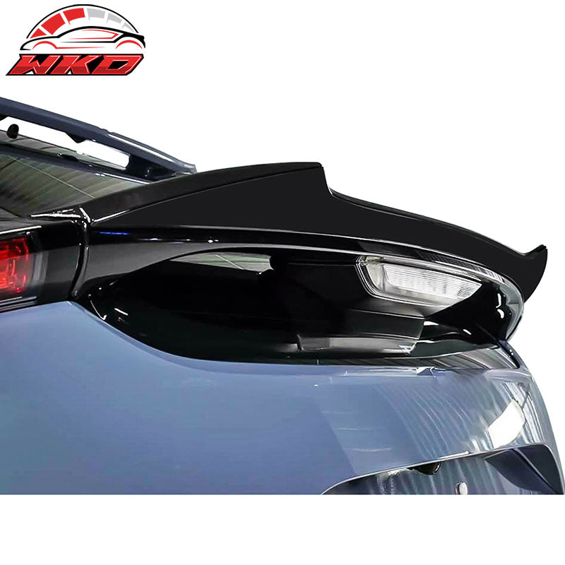 Fits 17-21 Honda Civic 10th Hatchback V Style Rear Trunk Spoiler Wing Unpainted