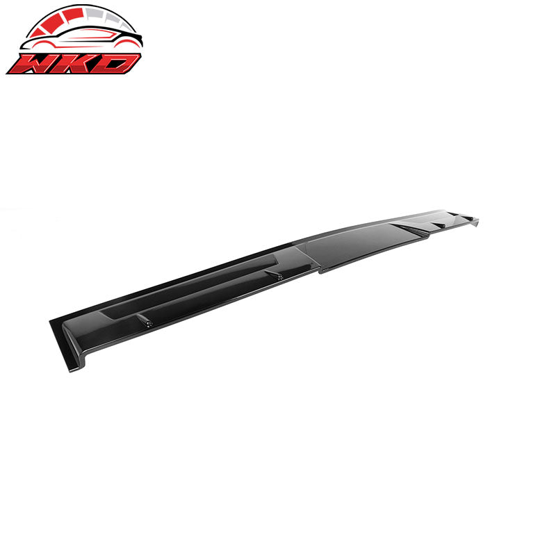 Fits 18-22 Honda Accord Ikon Style Rear Window Roof Spoiler Wing Gloss Black ABS