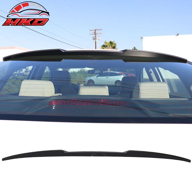 Fits 16-21 Honda Civic X 10th Sedan Rear Window Roof Spoiler Wing ABS Unpainted