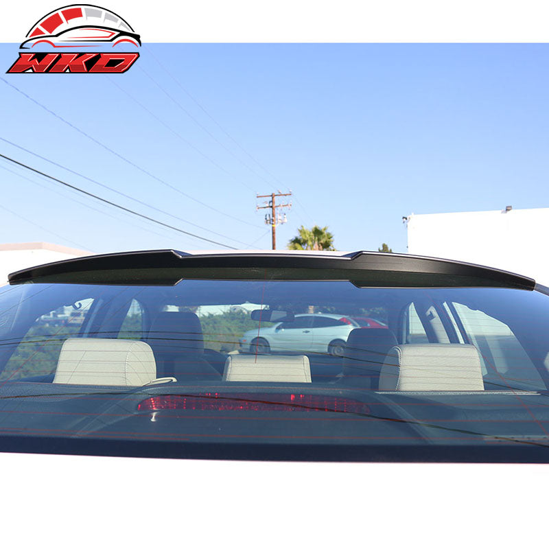Fits 16-21 Honda Civic X 10th Sedan Rear Window Roof Spoiler Wing ABS Unpainted