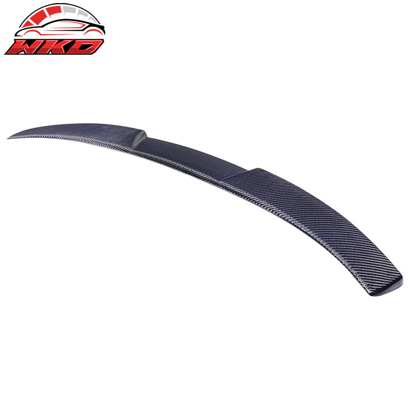 Fits 16-21 Honda Civic X 10th Gen Sedan IKON Style Carbon Fiber CF Roof Spoiler