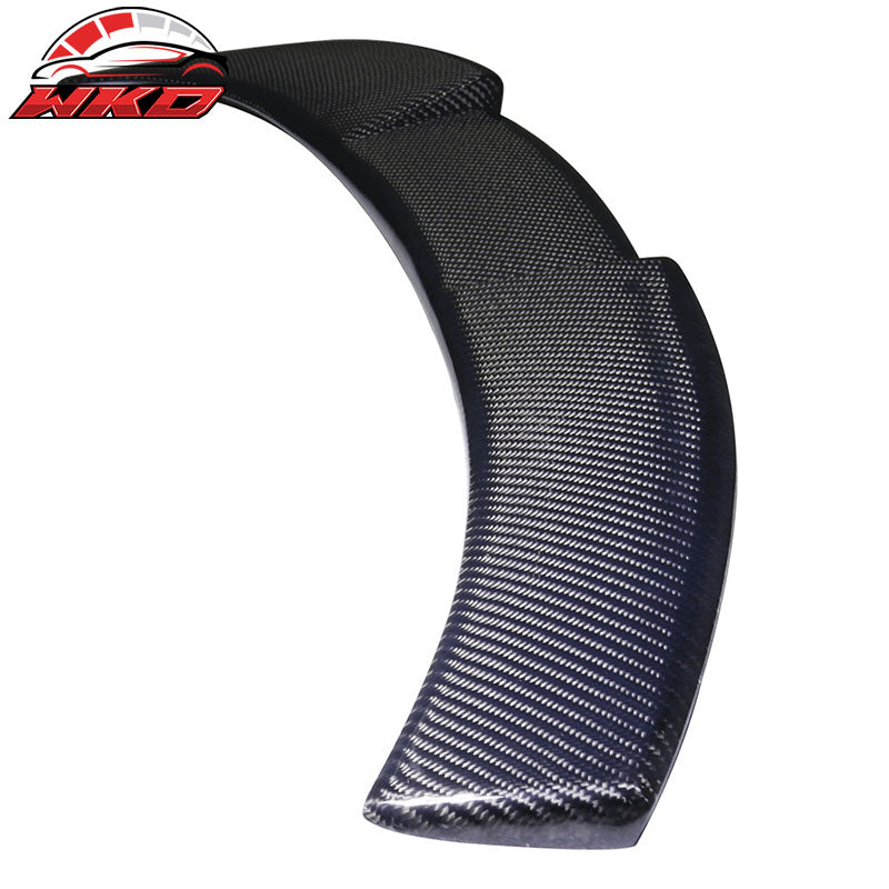 Fits 16-21 Honda Civic X 10th Gen Sedan IKON Style Carbon Fiber CF Roof Spoiler
