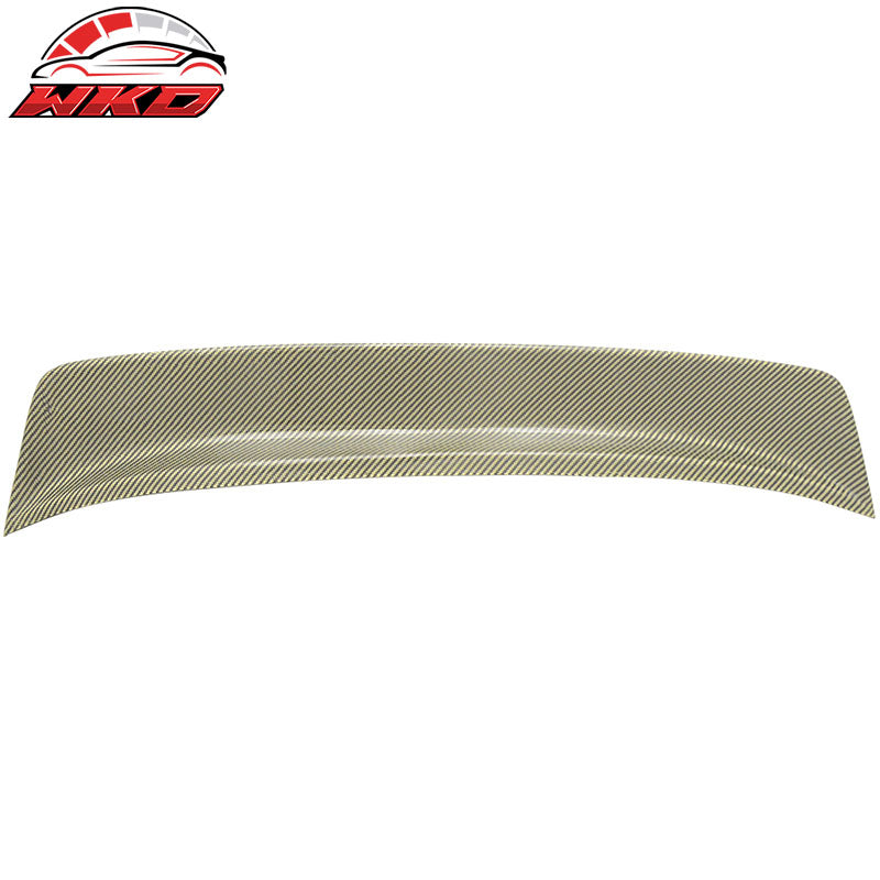 Wholesale 92-95 Honda Civic Hatchback BYS Style Roof Spoiler Yellow CF Carbon Fiber
