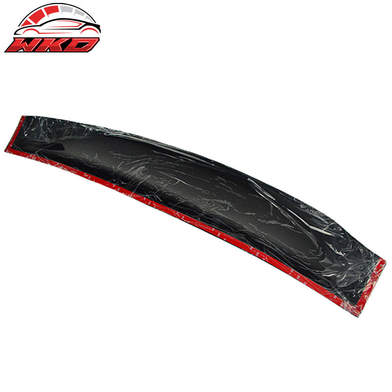 Fits 06-11 Honda Civic 8th Gen Transparent Black Roof Spoiler Wing - ABS