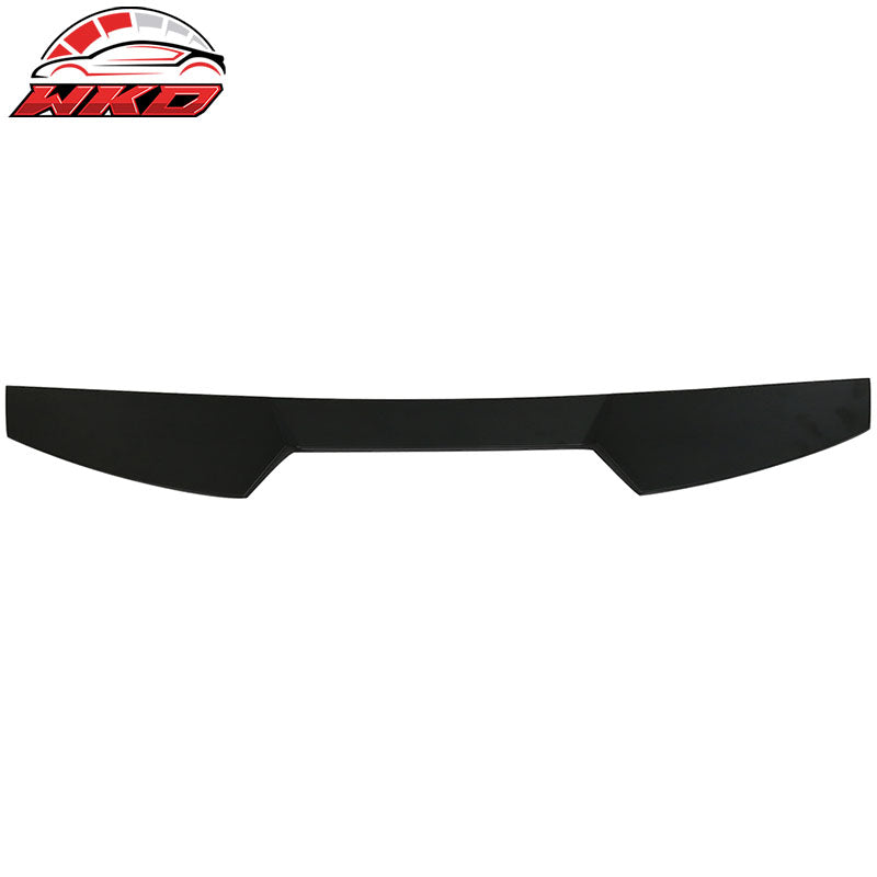 Fits 16-21 Honda Civic X 10th Gen Sedan V Style Roof Spoiler Wing ABS Unpainted