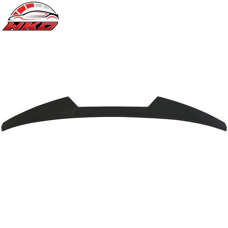 Fits 16-21 Honda Civic X 10th Gen Sedan V Style Roof Spoiler Wing ABS Unpainted