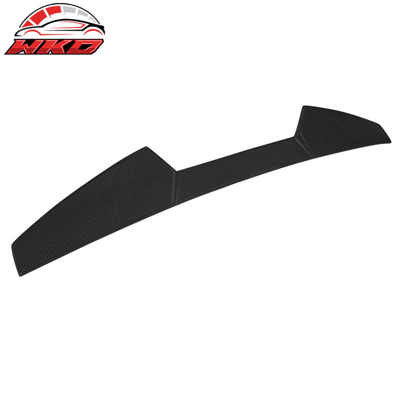 Wholesale 16-20 Honda Civic X 10th Coupe V Style Matte Carbon Fiber Roof Spoiler Wing