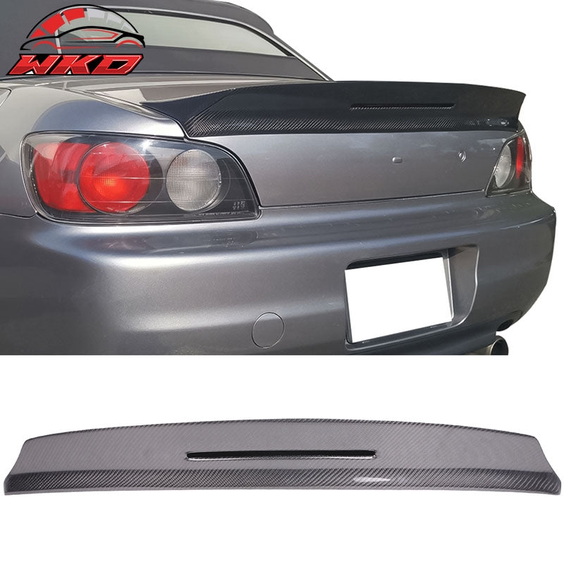 Fits 00-09 Honda S2000 AP1 AP2 TM Style Carbon Fiber CF Rear Trunk Spoiler Wing