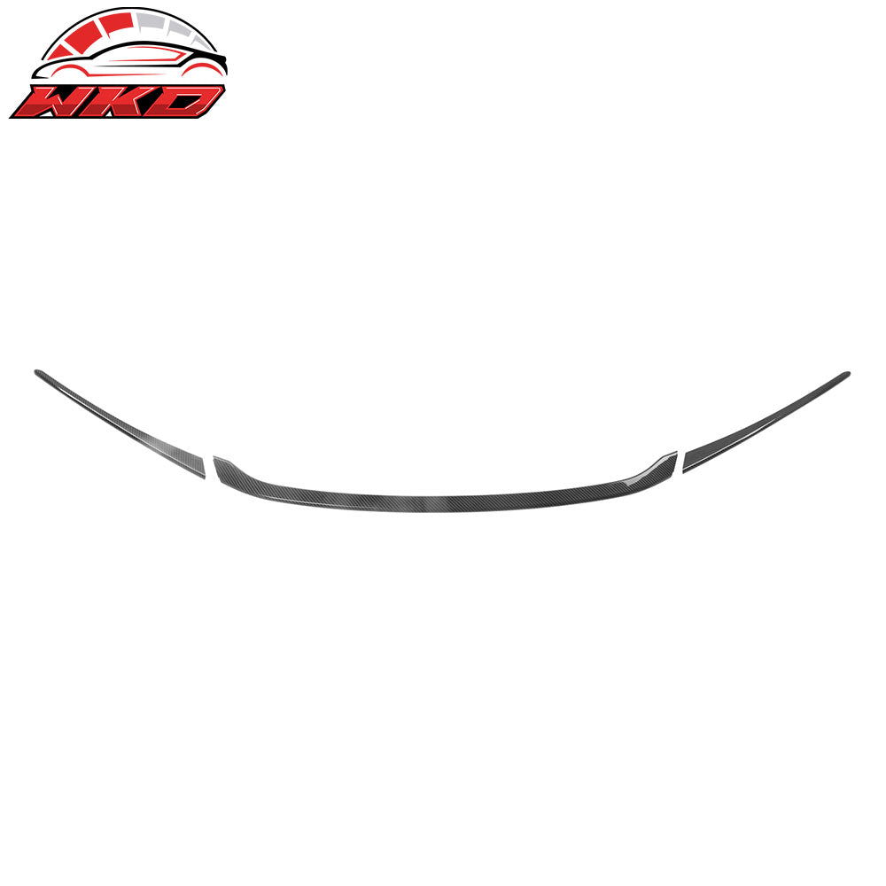 22-26 Honda Civic MD Style 3PCS Hood Bonnet Grille Trim Carbon Fiber Print | Wholesale