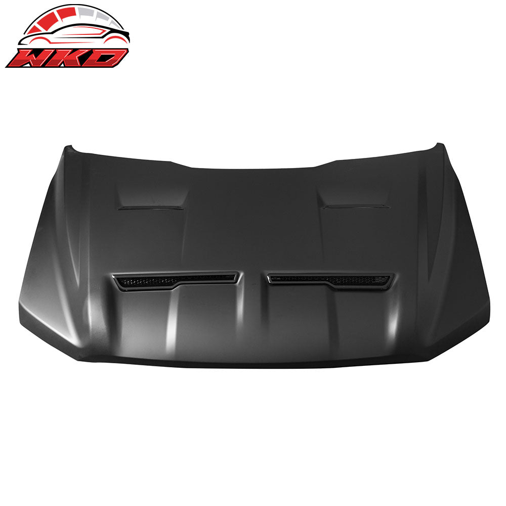 Fits 21-25 Ford F-150 Hood Cover Shelby Super Snake Style Engine Bonnet Panel