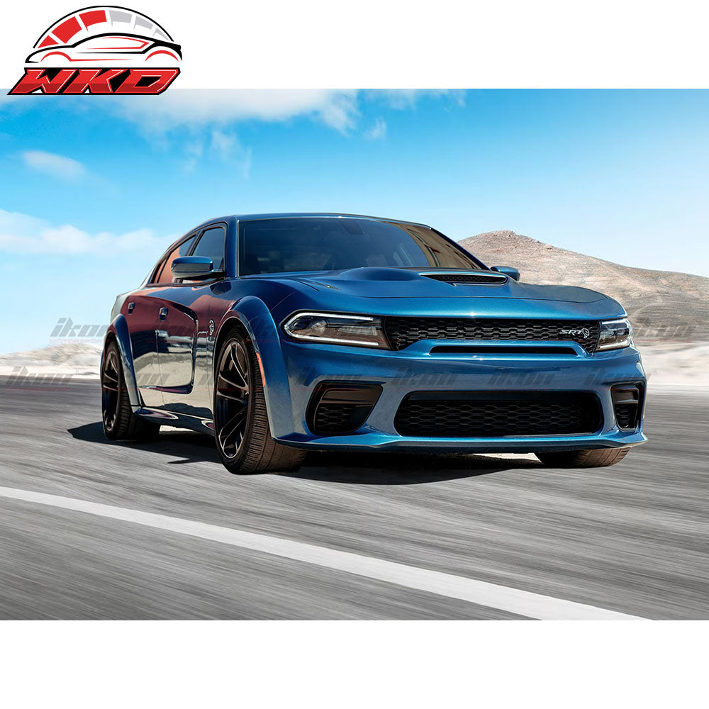 SRT Hellcat Style Aluminum Hood ScoopVent fits 2015-2023 Dodge Charger