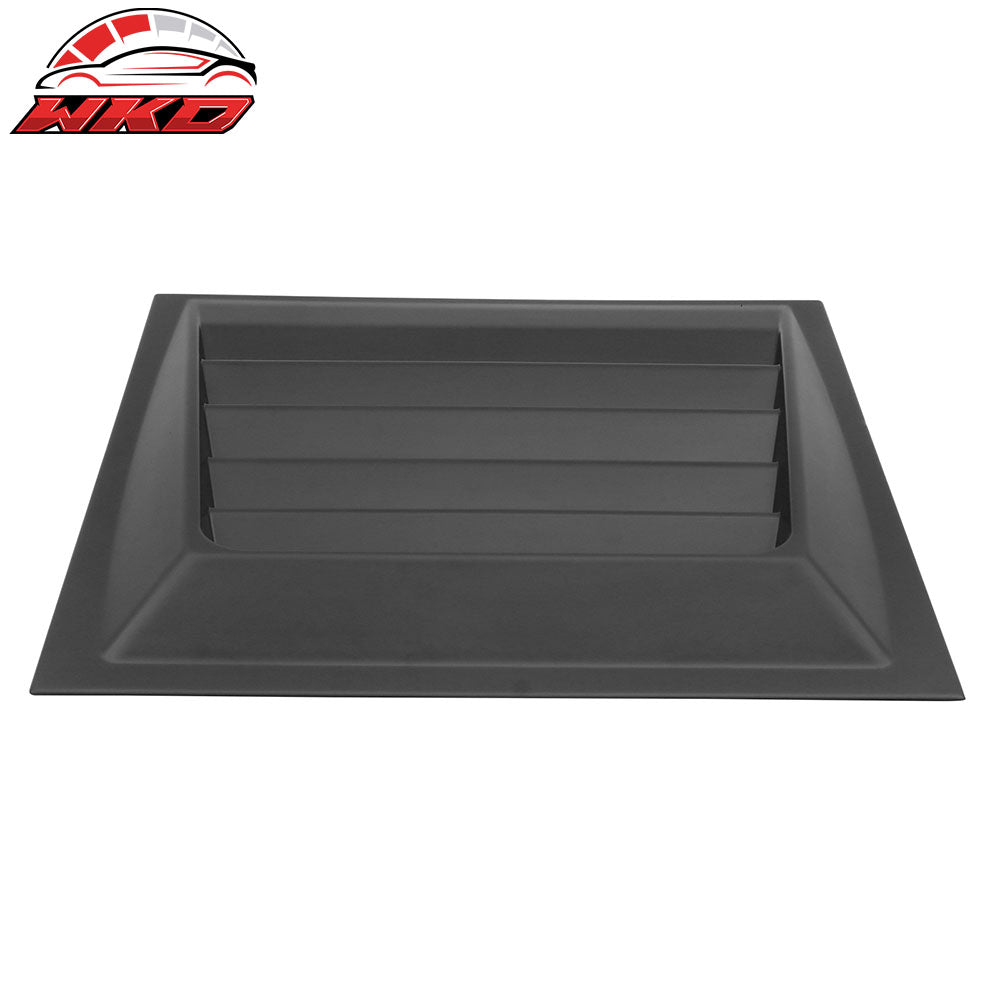 Fits Universal DMAX Style Air Flow Hood Vent Scoop Bonnet Cover Primer Black ABS