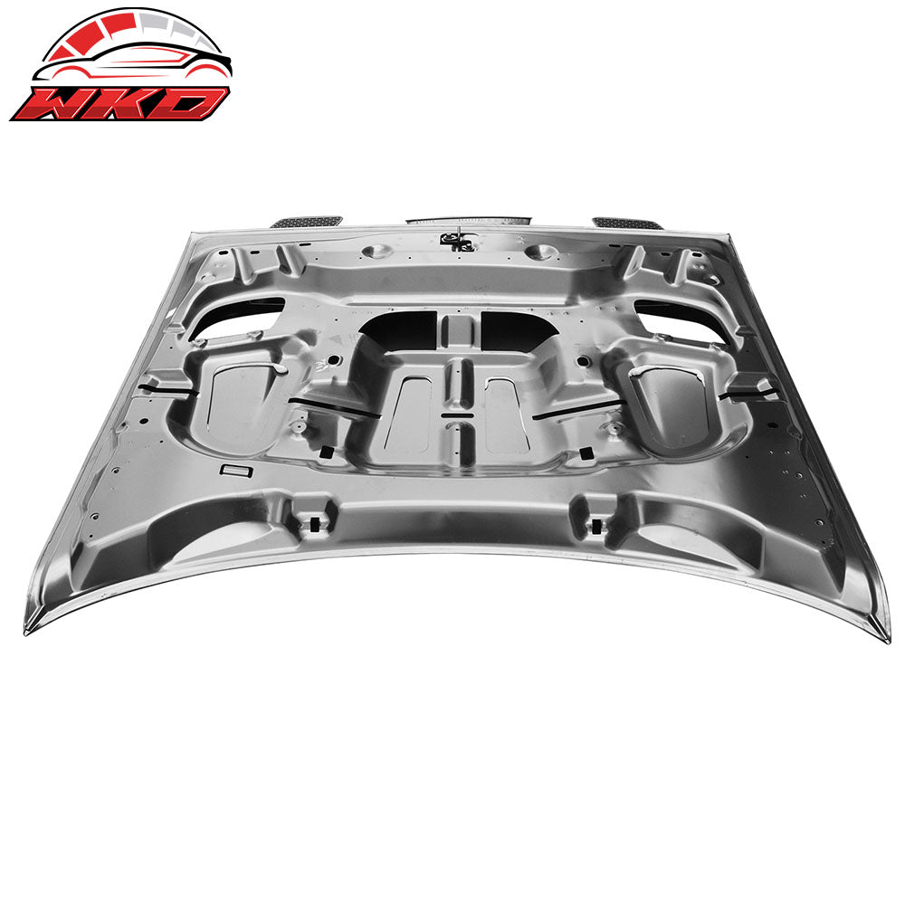 Fits 08-23 Dodge Challenger Hellcat Style Front Hood Panel Replacement Aluminum