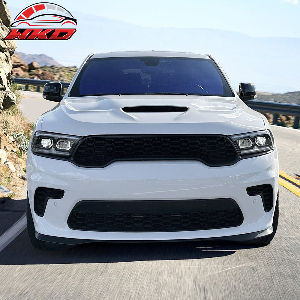 Fits 11-25 Dodge Durango Hood Cover 21+ Hellcat Style Bonnet Shell Aluminum Vent