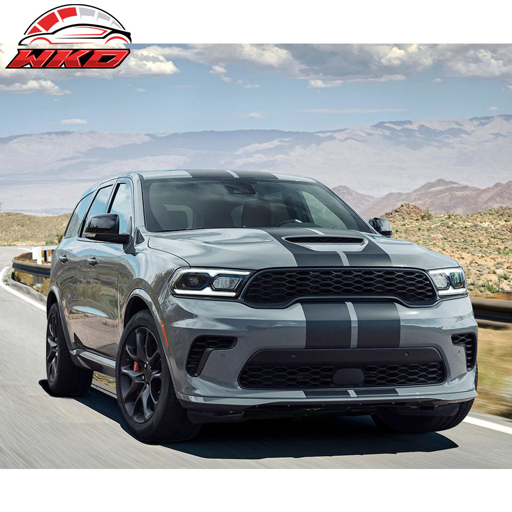 Fits 11-25 Dodge Durango Hood Cover 21+ Hellcat Style Bonnet Shell Aluminum Vent