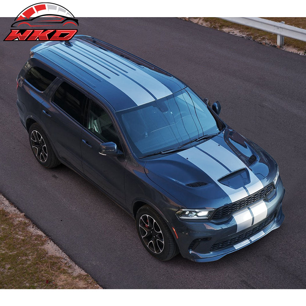 Fits 11-25 Dodge Durango Hood Cover 21+ Hellcat Style Bonnet Shell Aluminum Vent