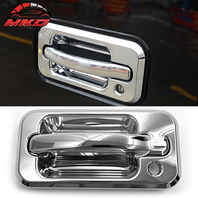 Fits 03-09 Hummer H2 Front Left Door Handle Cover Performance Style w/ Key Hole