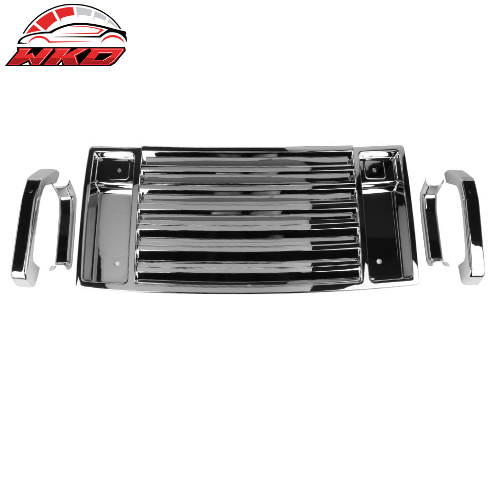 Fits 06-09 Hummer H2 ABS Chrome Door Handle Tail Lamp Mirror Vent Cover License