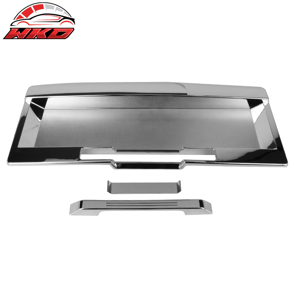 Fits 06-09 Hummer H2 ABS Chrome Door Handle Tail Lamp Mirror Vent Cover License
