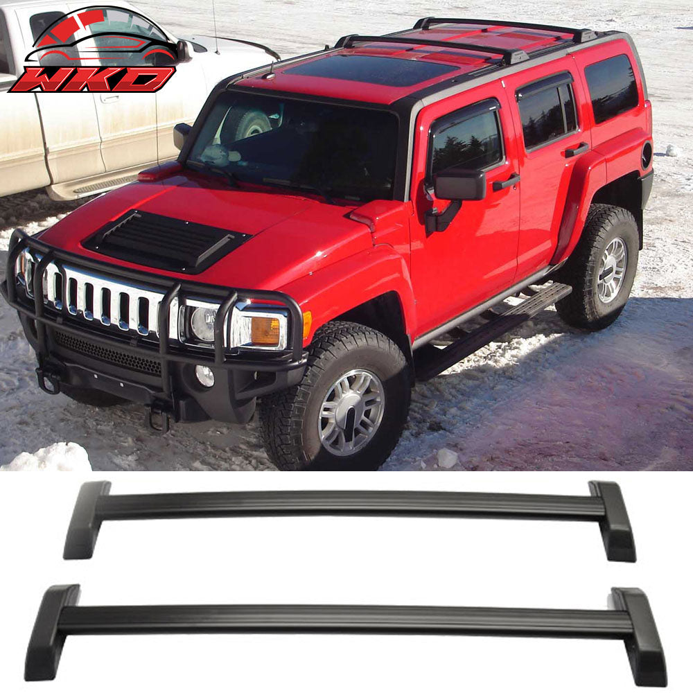 Fits 06-10 Hummer H3 H3T OE Roof Rack Cross Bar Lock Luggage Key Black Letters