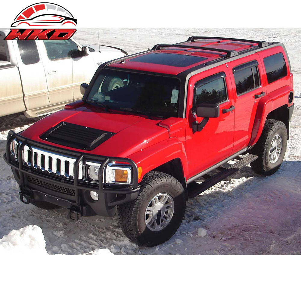 Fits 06-10 Hummer H3 H3T OE Roof Rack Cross Bar Lock Luggage Key Black Letters