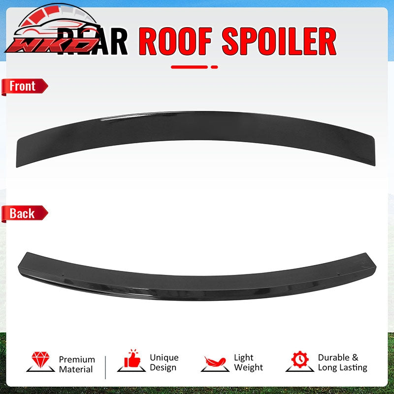 Wholesale 2012-2017 Hyundai Accent Sedan Gloss Black Rear Window Roof Spoiler ABS - Wikond Auto