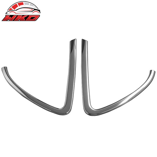 Wholesale 12-17 Hyundai Accent 2PCS Window C Pillar Molding Trim Garnish ABS Chrome - Wikond Auto