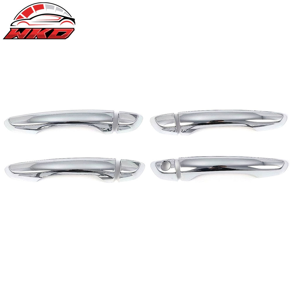 Wholesale 18-22 Hyundai Accent 8PCS Front Rear Door Handle Cover W/1-Keyhole Chrome