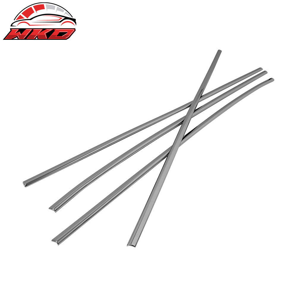 Wholesale 11-15 Hyundai Accent 4PC LH RH Car Outer Window Molding Trim Sill Seal Belt