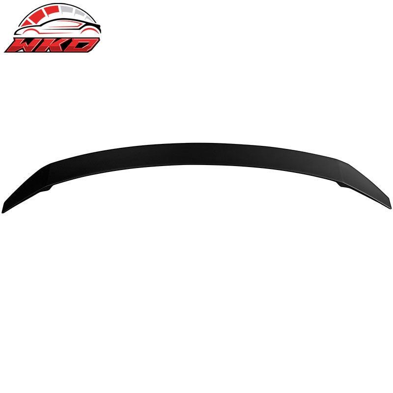 Fits 21-26 Hyundai Elantra 4DR Sedan Matte Black ABS Rear Trunk Spoiler Wing