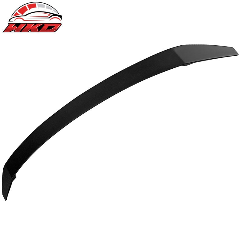 Fits 21-26 Hyundai Elantra 4DR Sedan Matte Black ABS Rear Trunk Spoiler Wing