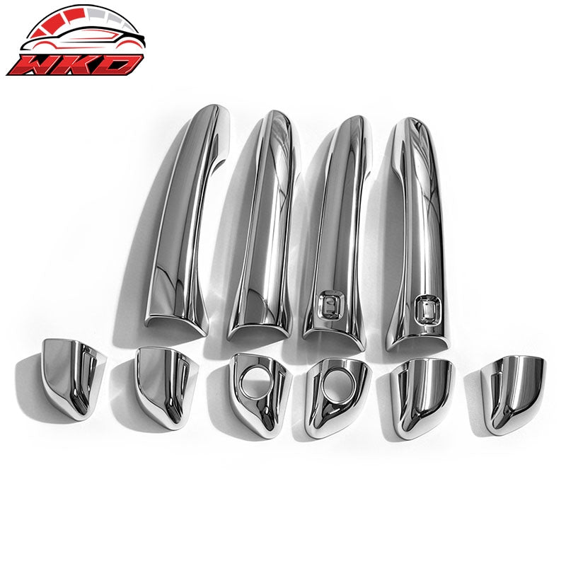 Wholesale Fits 17-20 Hyundai Elantra Door Handle Covers w/ Right Key & Smart Key Holes