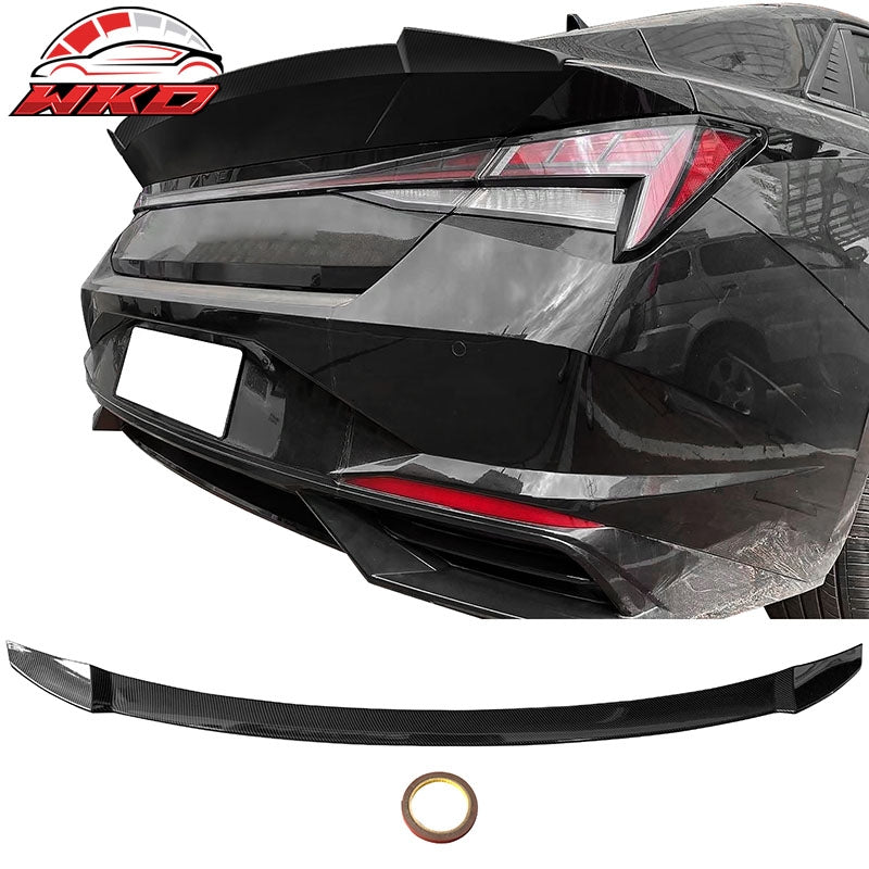 Wholesale 21-26 Hyundai Elantra M4 Carbon Fiber Style Trunk Spoiler