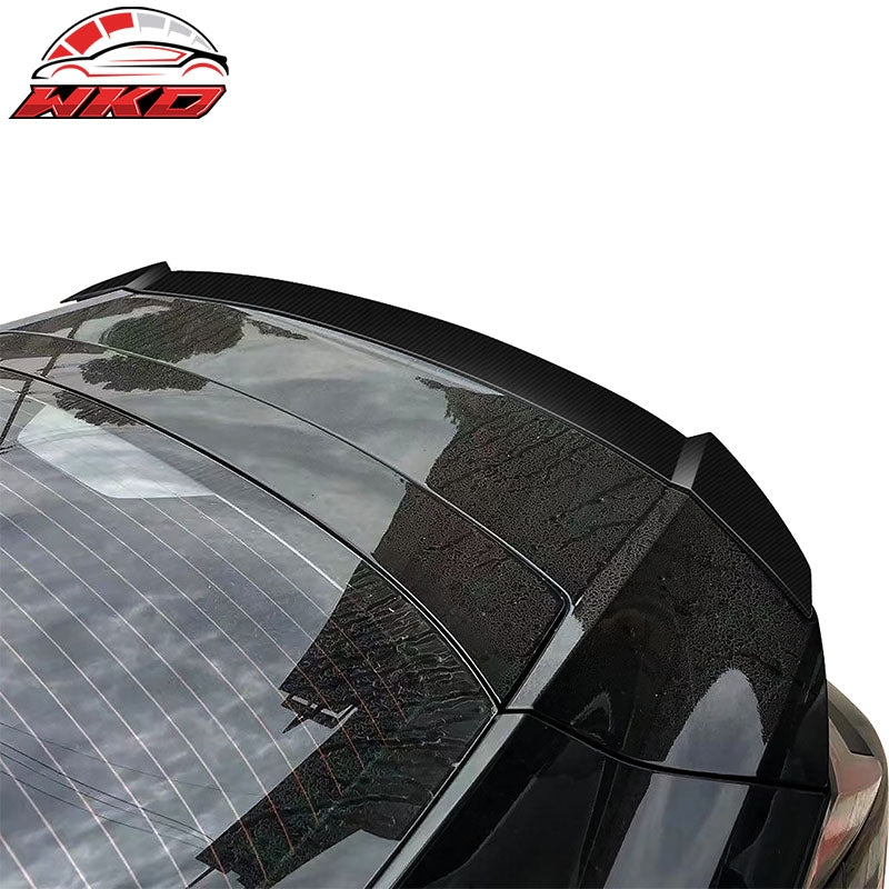 Fits 21-26 Hyundai Elantra M4 Carbon Fiber Style Trunk Spoiler
