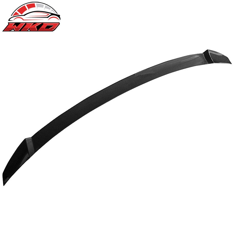 Fits 21-26 Hyundai Elantra M4 Carbon Fiber Style Trunk Spoiler