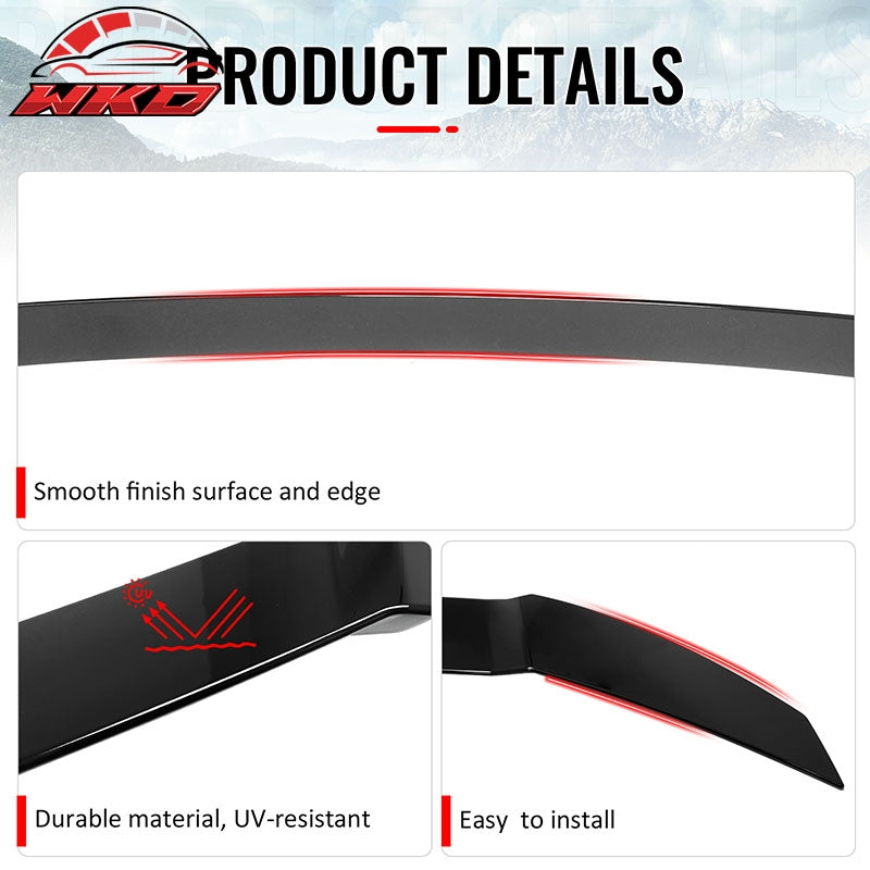 Wholesale 21-26 Hyundai Elantra N Line Style Rear Trunk Spoiler Wing Gloss Black ABS - Wikond Auto