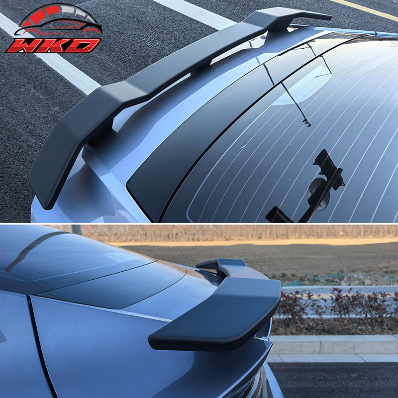 Fits 21-26 Hyundai Elantra N Style Rear Trunk Spoiler Wing Lid Matte Black ABS