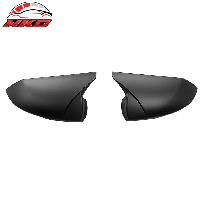 Fits 21-26 Hyundai Elantra Matte Black ABS Rear View Mirror Cover