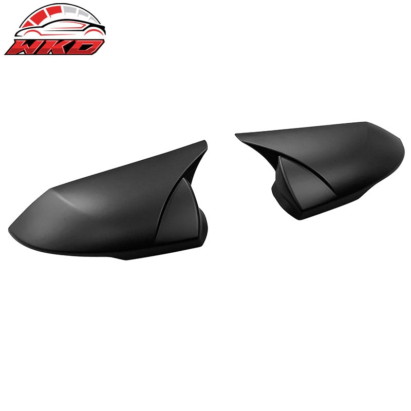Fits 21-26 Hyundai Elantra Matte Black ABS Rear View Mirror Cover