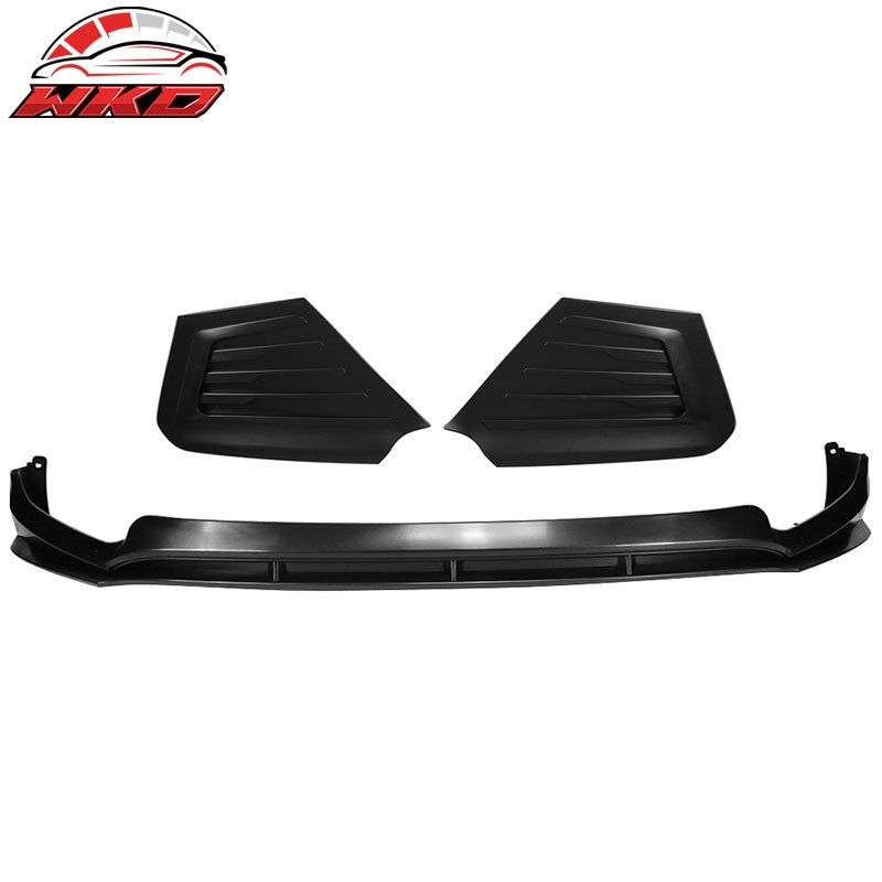 Fits 17-18 Hyundai Elantra SPW Style Front Bumper Lip PP