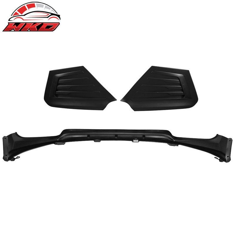 Fits 17-18 Hyundai Elantra SPW Style Front Bumper Lip PP