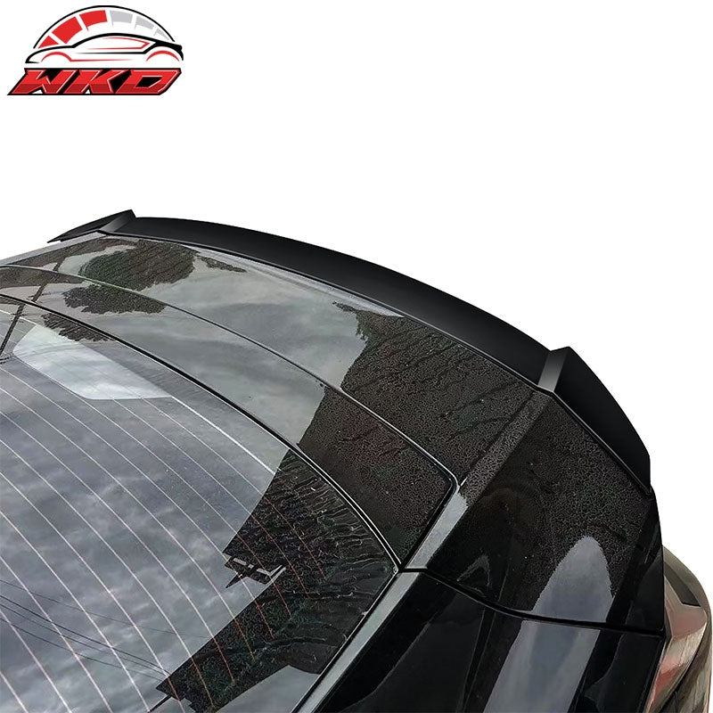 Fits 21-26 Hyundai Elantra Sedan M4 Style Gloss Black ABS Rear Trunk Spoiler Lip