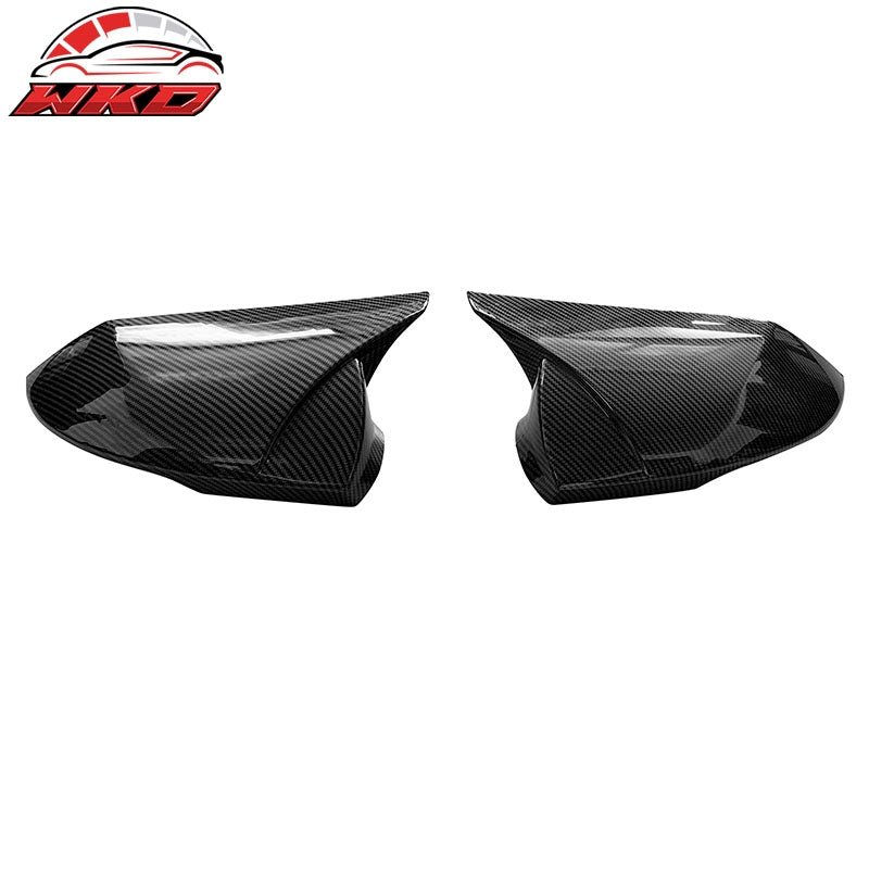 Wholesale  21-26 Hyundai Elantra 2PC Rear View Side Mirror Cover ABS Carbon Fiber Print
