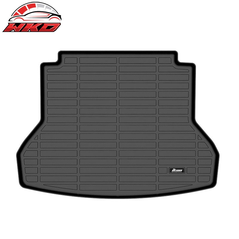 Fits 17-20 Hyundai Elantra TPE All Weather Waterproof 3D Floor + Trunk Mats