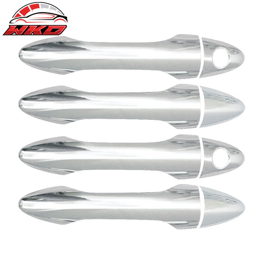 Wholesale 11-16 Hyundai Elantra 4DR Door Handle Cover Cap W/1-or-2-Keyhole Chrome