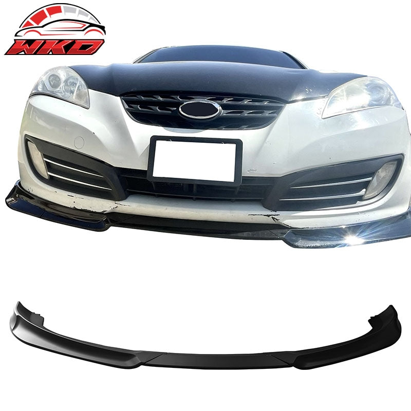 Wholesale 10-12 Hyundai Genesis Coupe KS PP Front Bumper Lip Chin Spoiler Matte Black - Wikond Auto