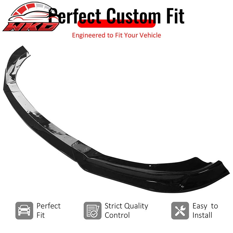 Wholesale 13-16 Hyundai Genesis Coupe KS PP Front Bumper Lip Chin Spoiler Gloss Black - Wikond Auto