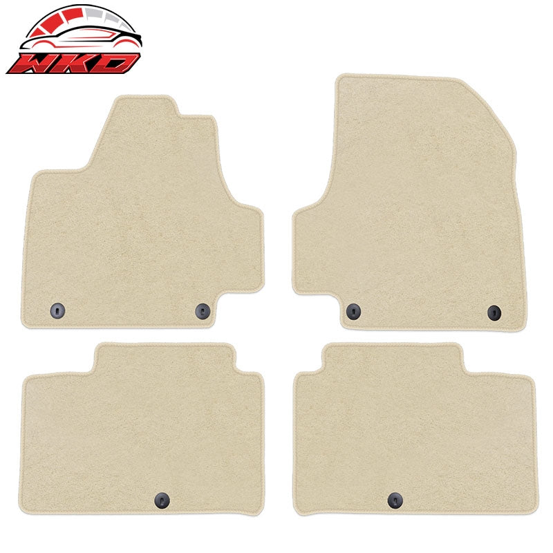 Wholesale 22-24 Hyundai Ioniq 5 4DR Front & Rear Floor Mats Carpet Nylon 4PCS - Beige