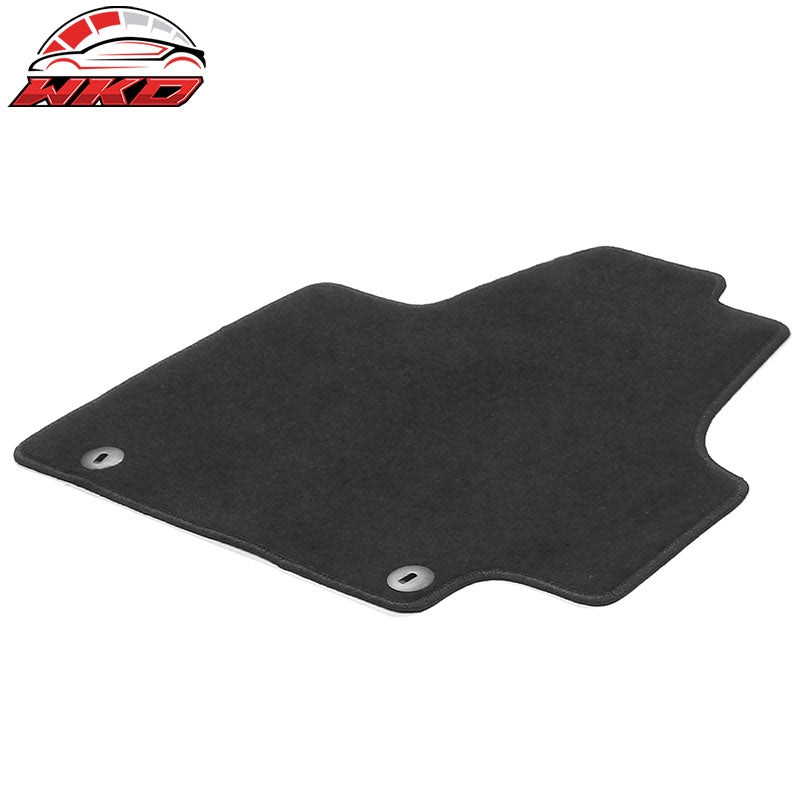 Fits 22-24 Hyundai Ioniq 5 4DR Front & Rear Floor Mats Carpet Nylon 4PCS - Black